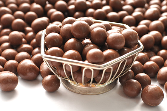 Milk Chocolate Covered Cereal Balls 