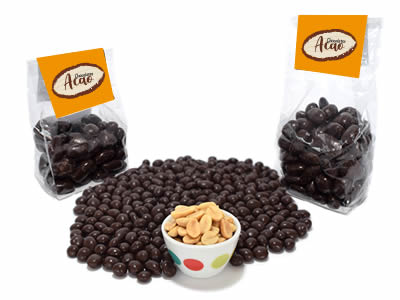 Dark Chocolate Covered Peanuts