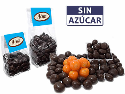 Uchuvas cubiertas de Chocolate Oscuro al 70% SIN AZÚCAR