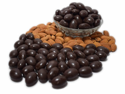 Dark Chocolate Covered Almonds