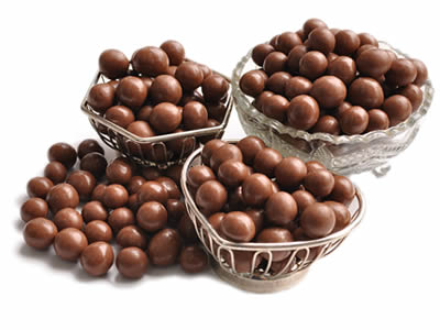 Milk Chocolate Covered Cereal Balls 