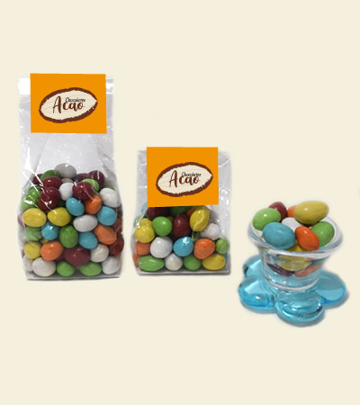 Milk Chocolate Covered Peanuts coated with a colored candy shell produl