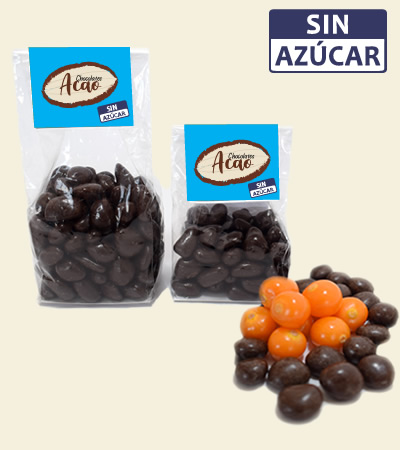 Uchuvas cubiertas de Chocolate Oscuro al 70% SIN AZÚCAR produl