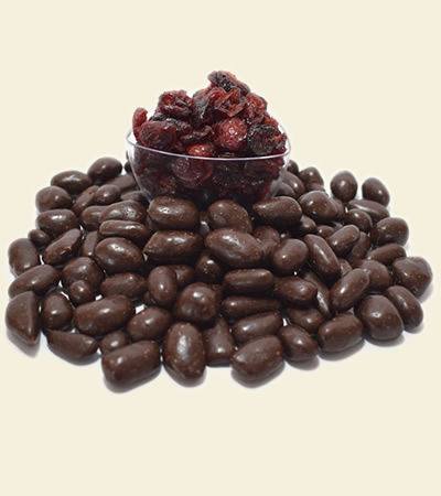 Arándanos cubiertos de Chocolate Oscuro al 70% produl