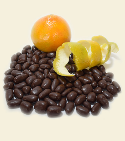 Dark Chocolate Covered Orange Peels produl