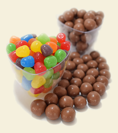 Milk Chocolate Covered Gummy Balls produl